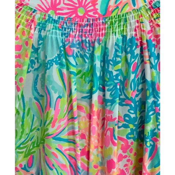 Lilly Pulitzer Elsa Silk "Lovers Coral" Top Women's Size Medium - Picture 7 of 7